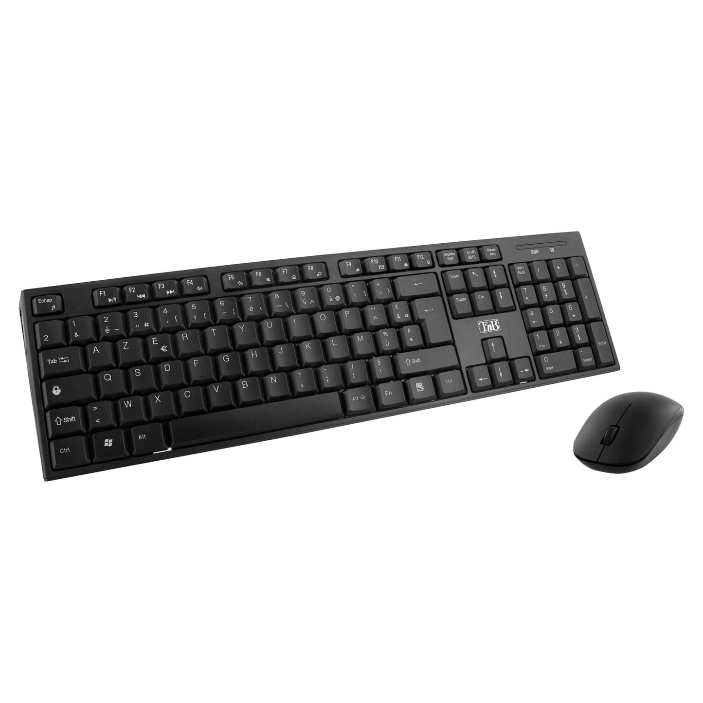 TNB CLASSY - COMBO CLAVIER / SOURIS SANS FIL - NOIR