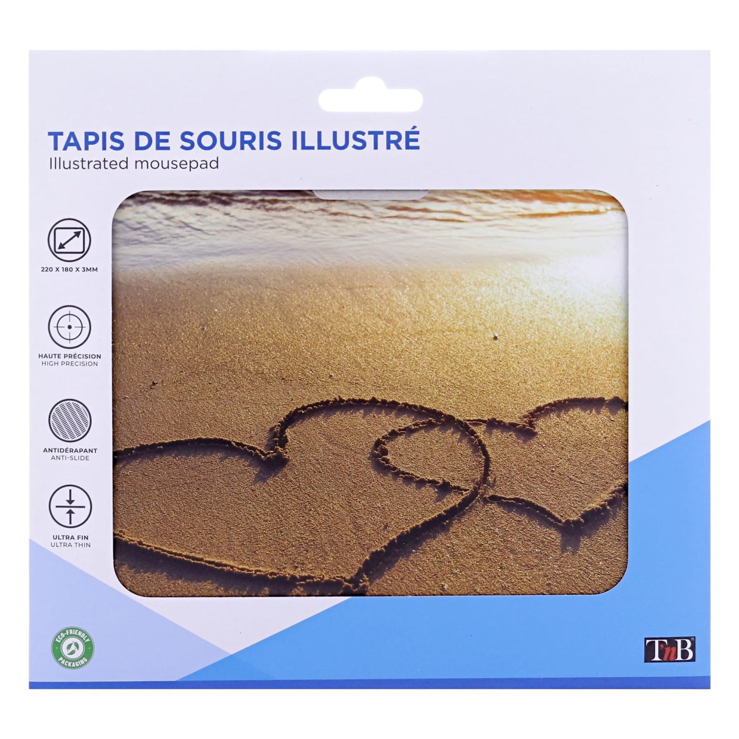 TNB Tapis de souris illustré - HEART