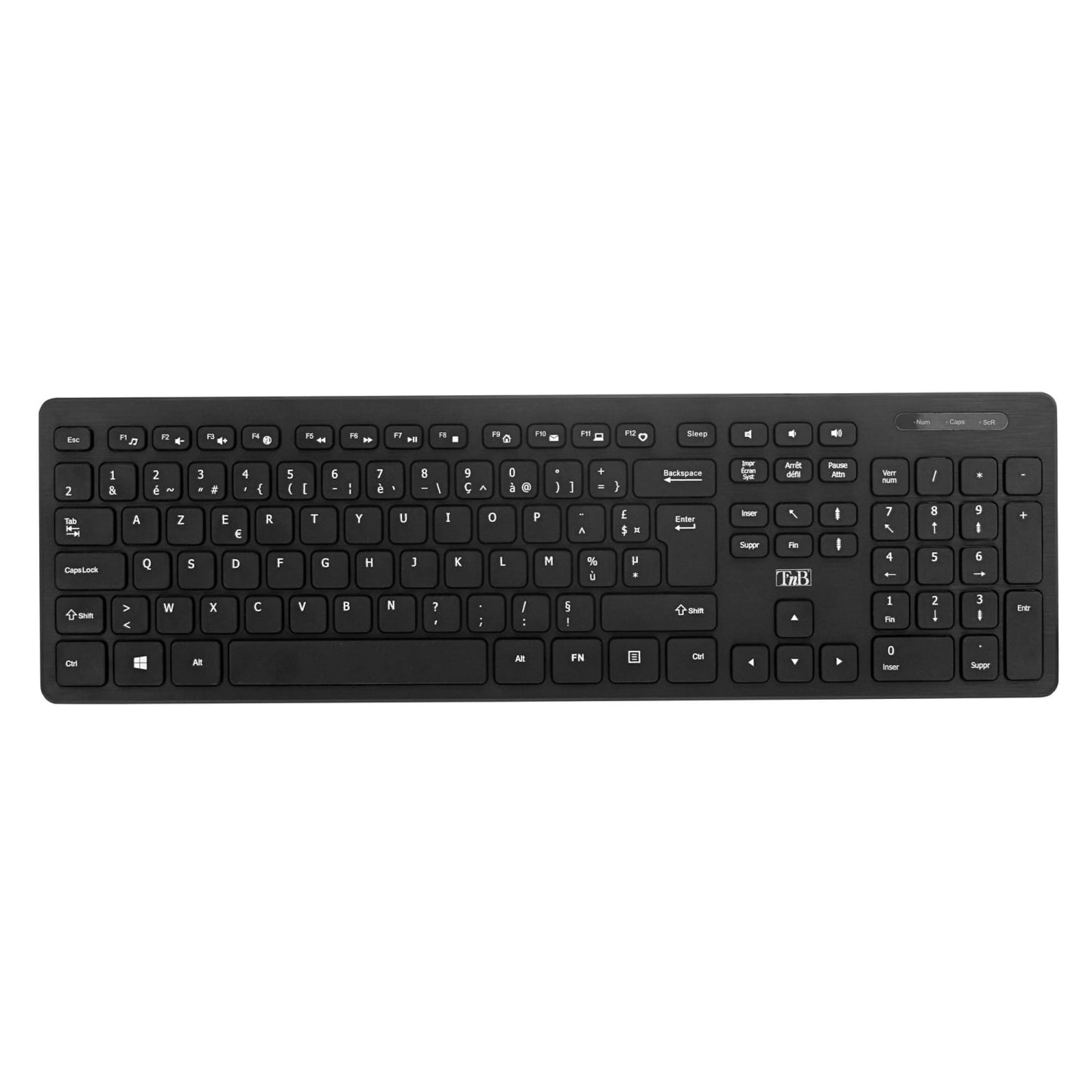 TNB Clavier filaire avec hub 3x USB-A
