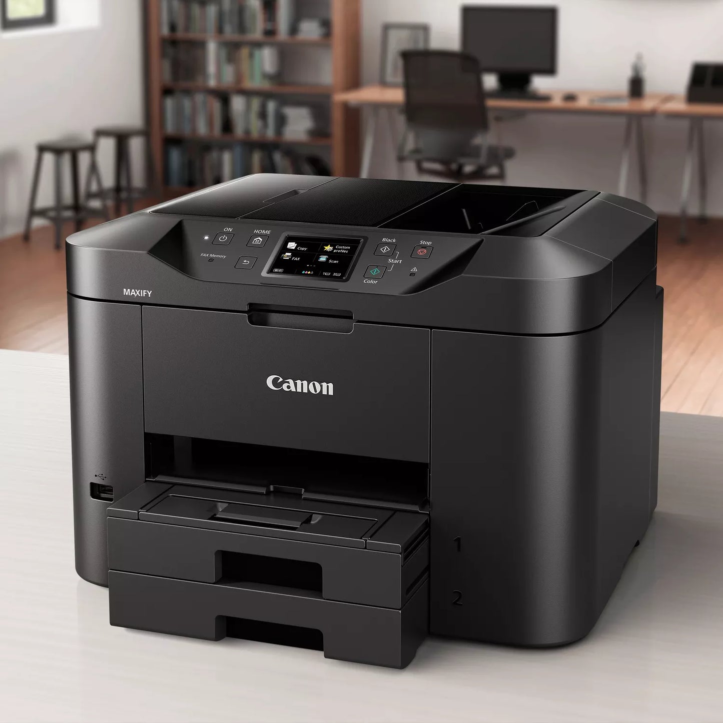 Canon MAXIFY MB2750 — Imprimante jet d’encre professionnelle 3-en-1 (Wi-Fi, Ethernet, recto-verso)