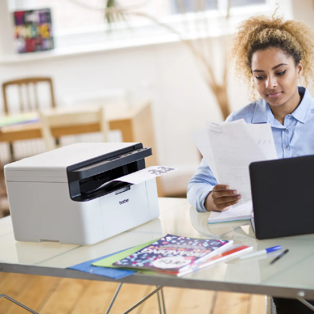 Brother DCP-L1610W — Imprimante laser multifonction monochrome Wi-Fi