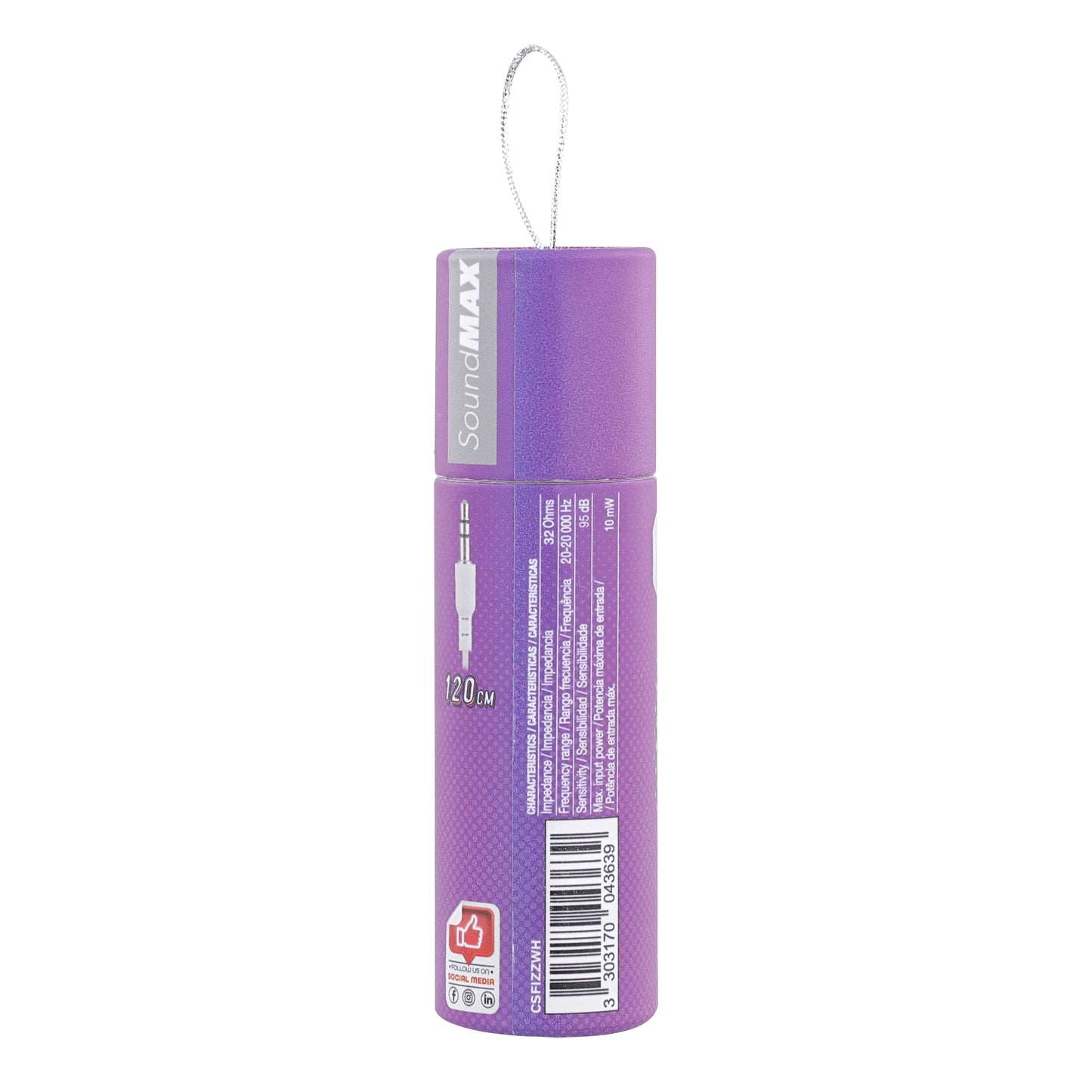 TNB Écouteurs filaires FIZZ – Jack 3,5 mm – Blanc