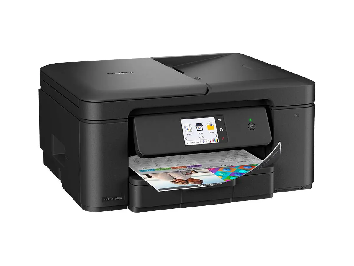 Brother DCP-J1460DW noire - vue avant droite