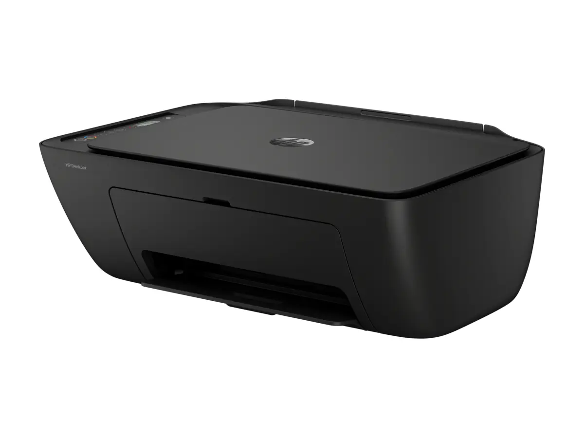 HP DeskJet 2910 noire - vue avant droite