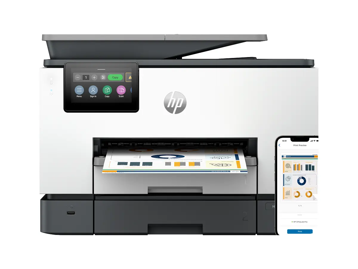 HP OfficeJet Pro 9130b - vue principale