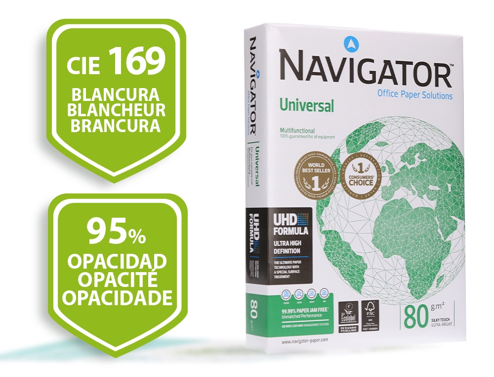 Papier multifonction – 80 g/m² – A4 – 500 feuilles