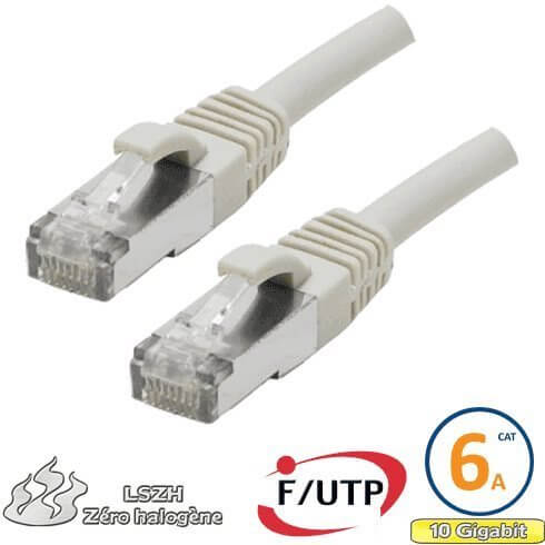 Câble réseau Primacy Cat 6a de 0,5 mètre