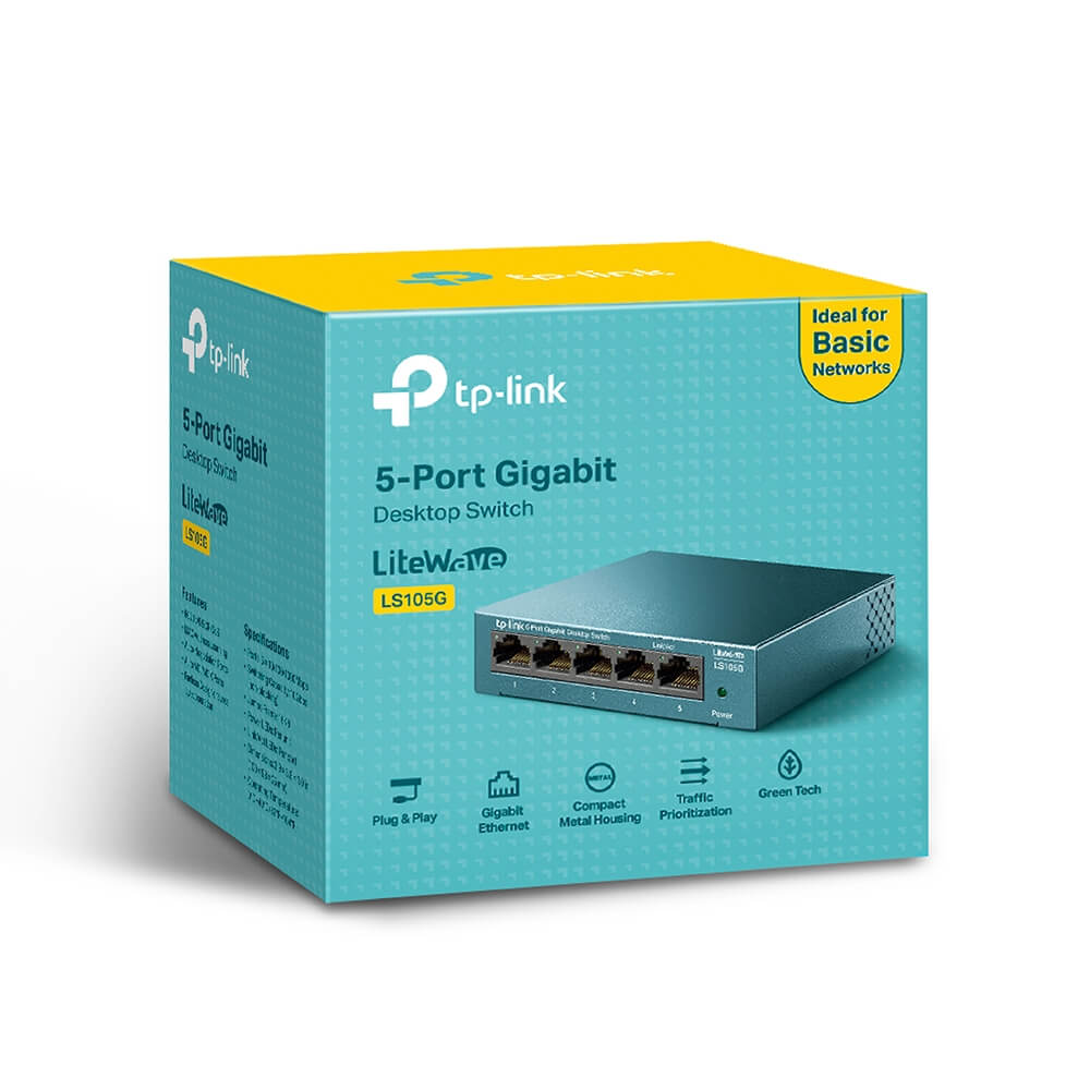 TP-Link LS105G – switch 5 ports Gigabit