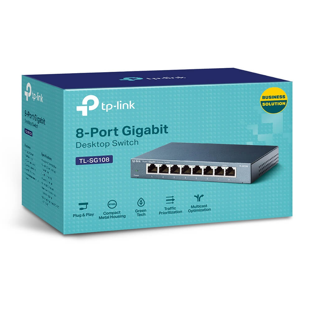 TP-Link TL-SG108 – switch 8 ports Gigabit