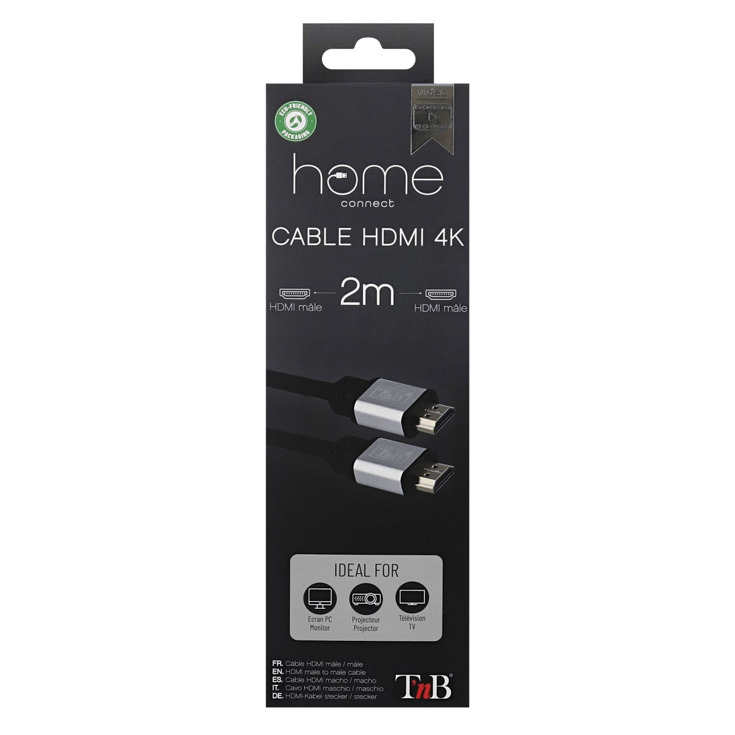 TNB Câble HDMI mâle / HDMI mâle 4K 2m