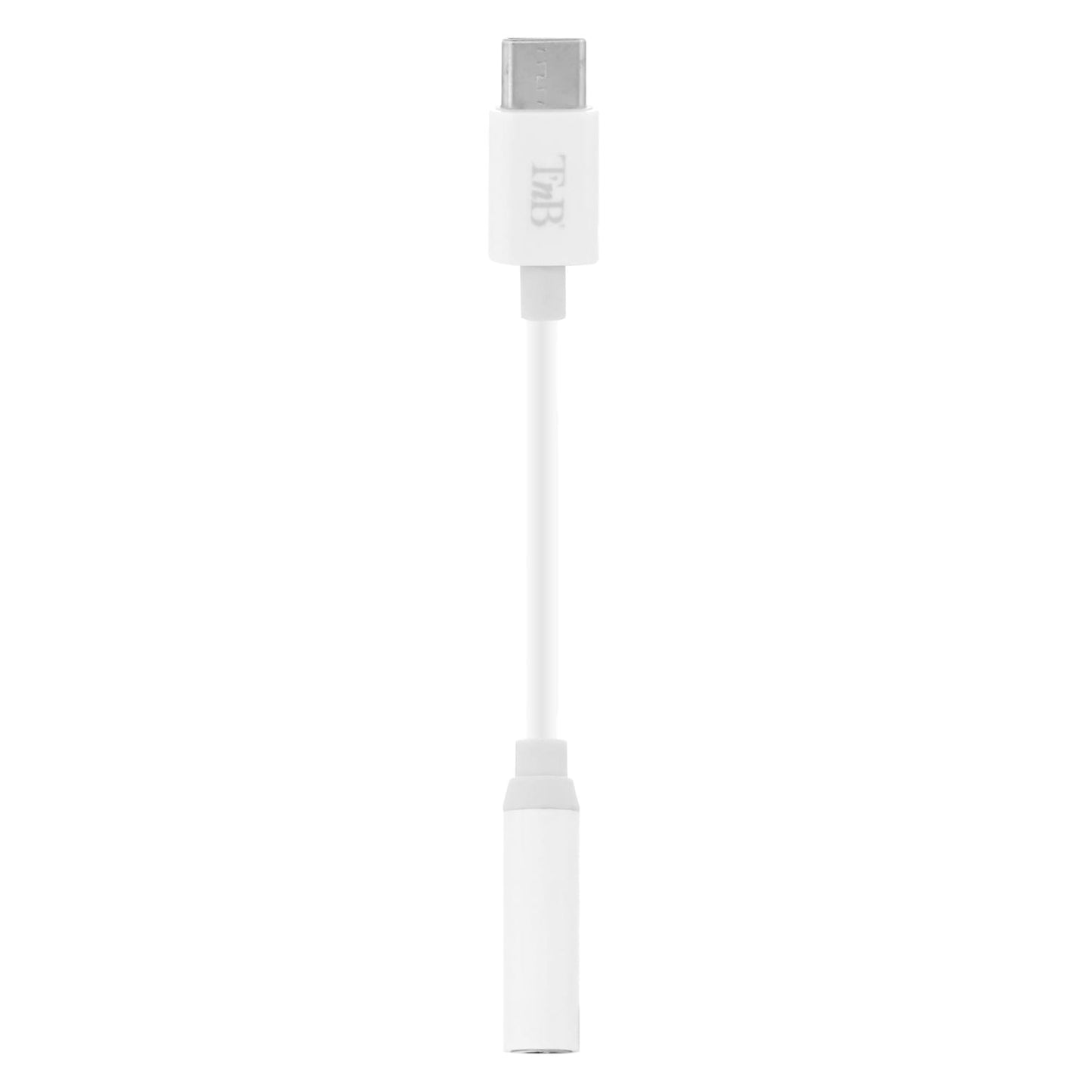 TNB Écouteurs filaires SWEET – Blanc mat avec adaptateur USB-C