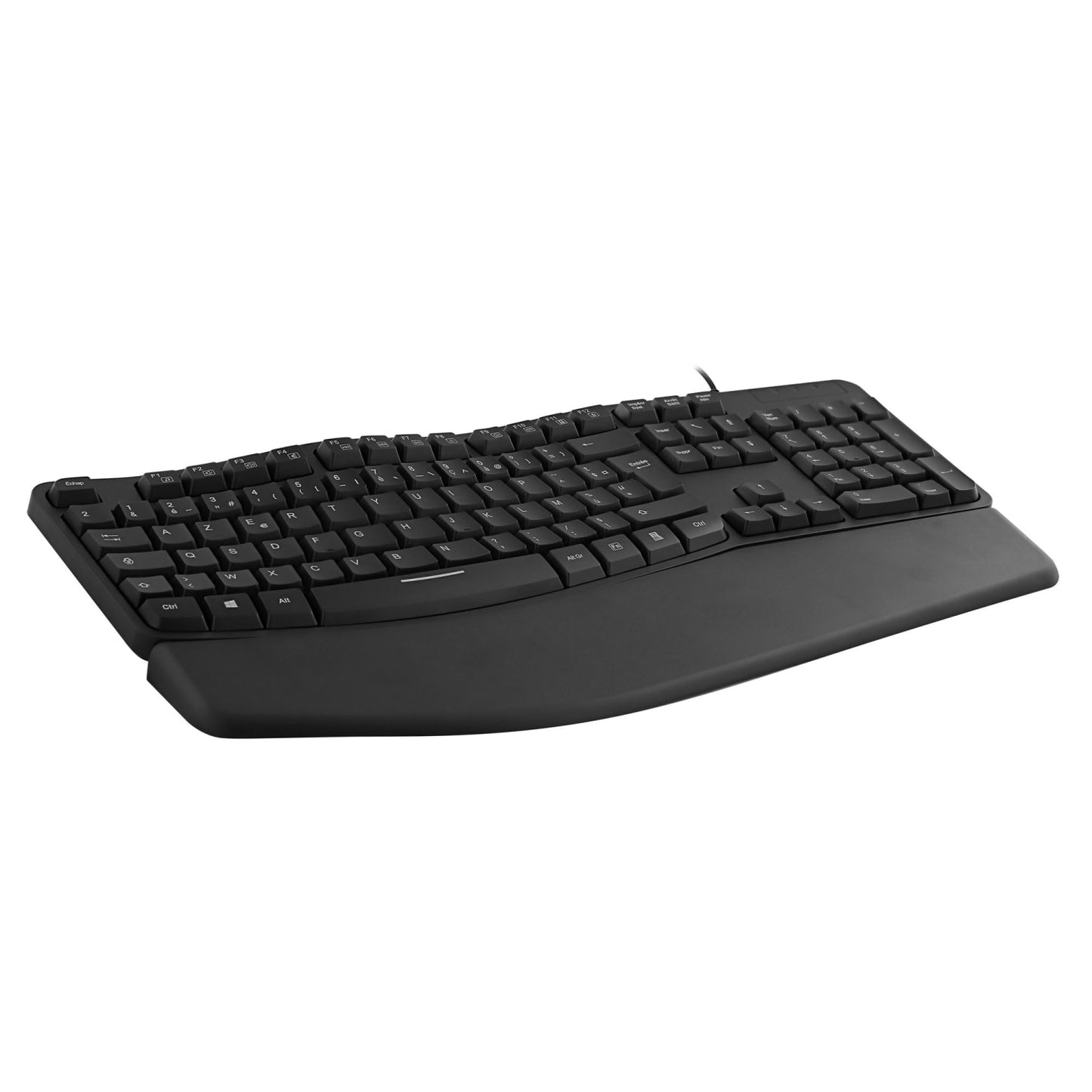 TNB ERGONOMIC - Clavier ergonomique filaire avec repose-poignet aimanté