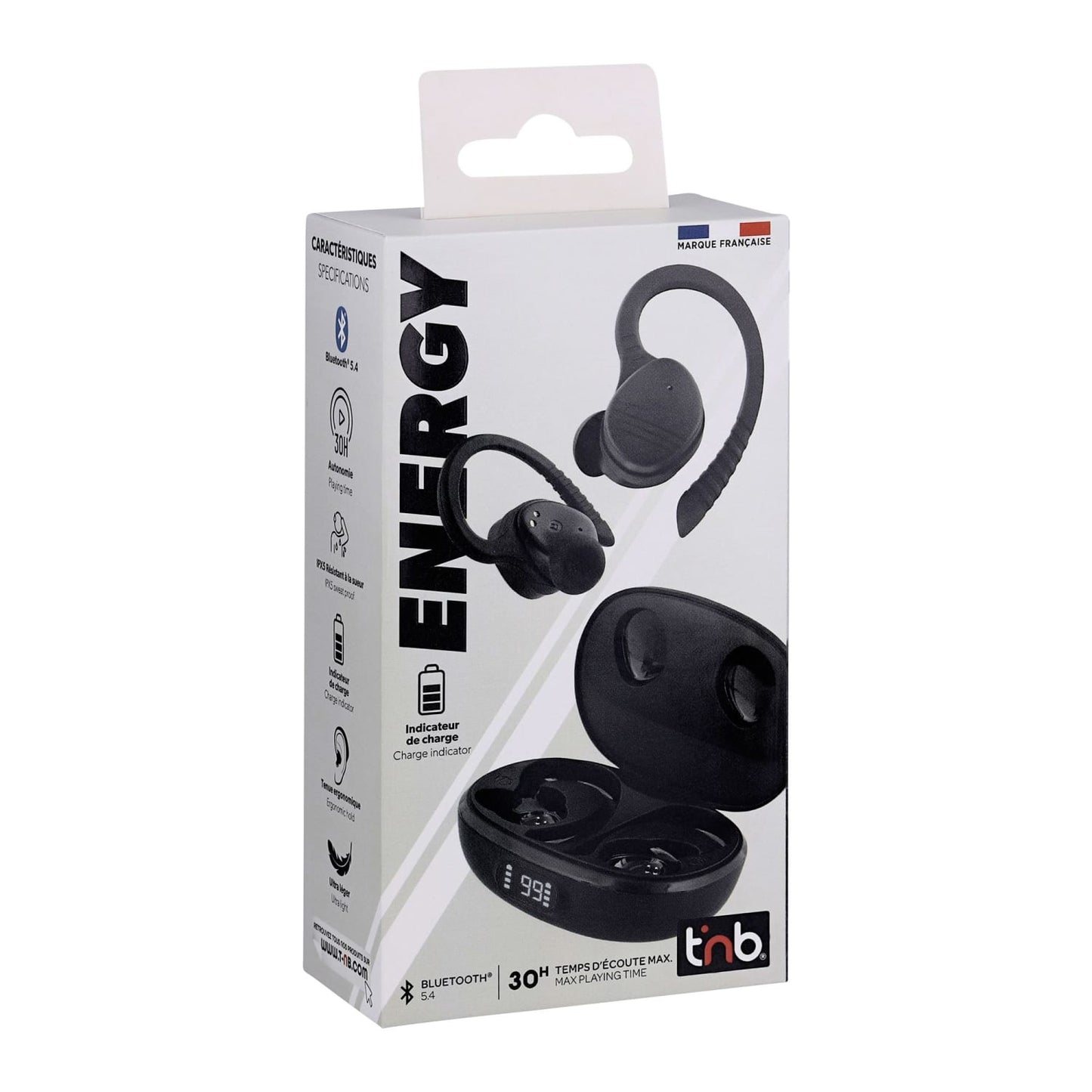 TNB Ecouteur sans fil sport Bluetooth 5.1 ENERGY
