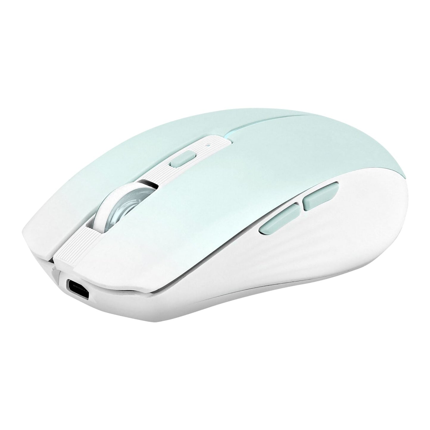 TNB Souris colorée rechargeable dual connect bleue - GRADIENT