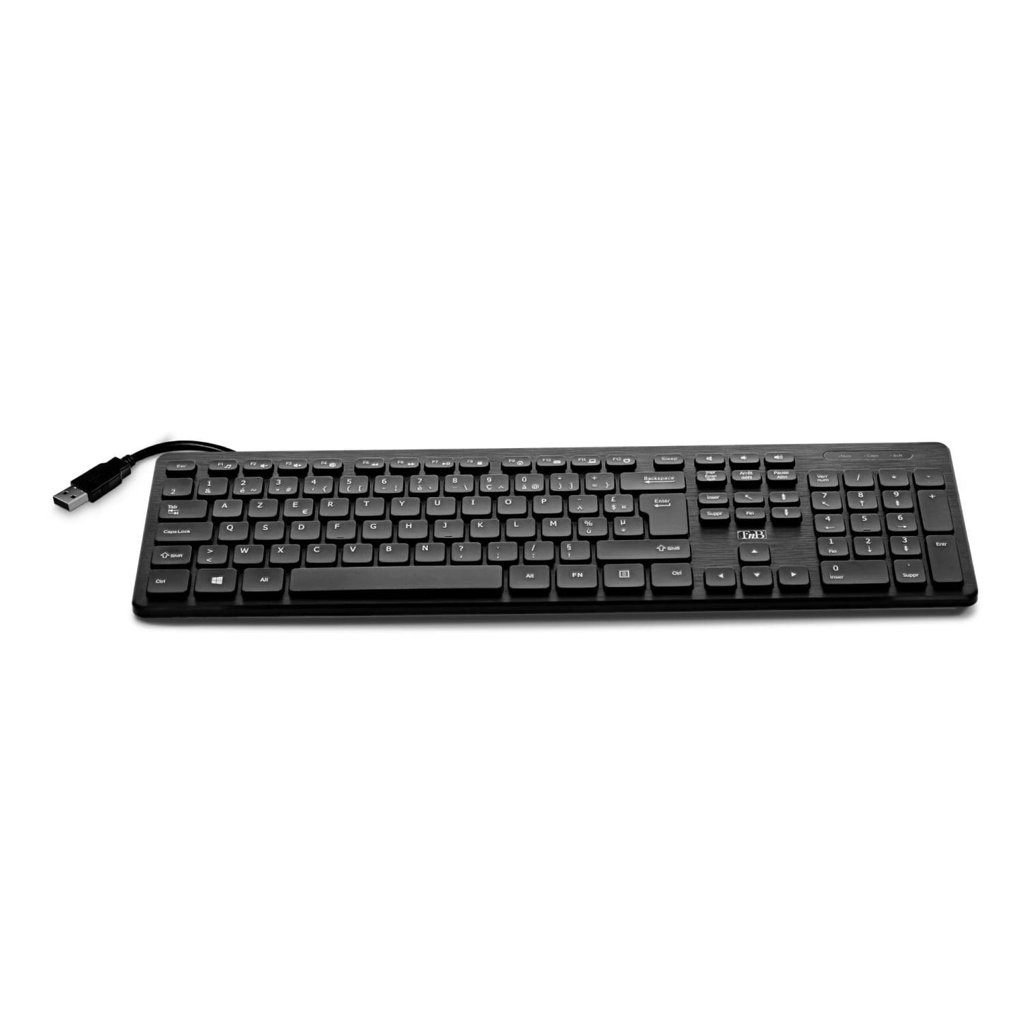 TNB Clavier filaire avec hub 3x USB-A