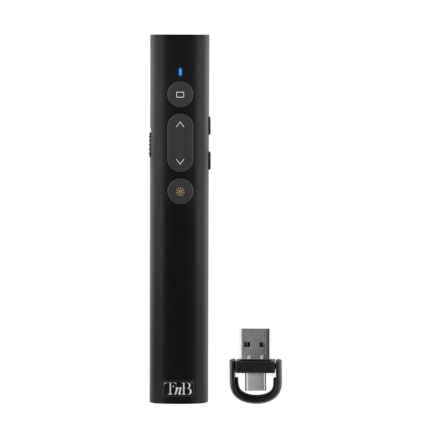 TNB Laser de présentation rechargeable USB-A & USB-C - noir