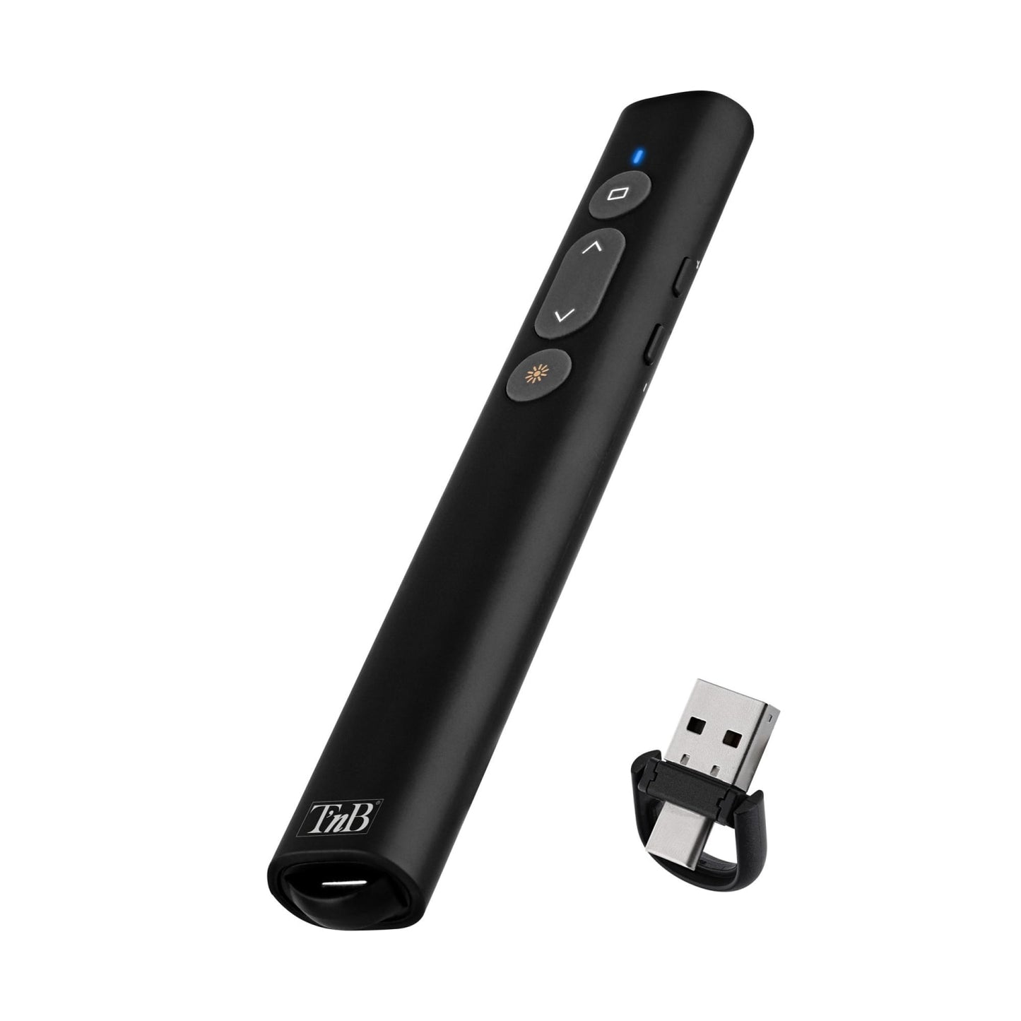 TNB Laser de présentation rechargeable USB-A & USB-C - noir