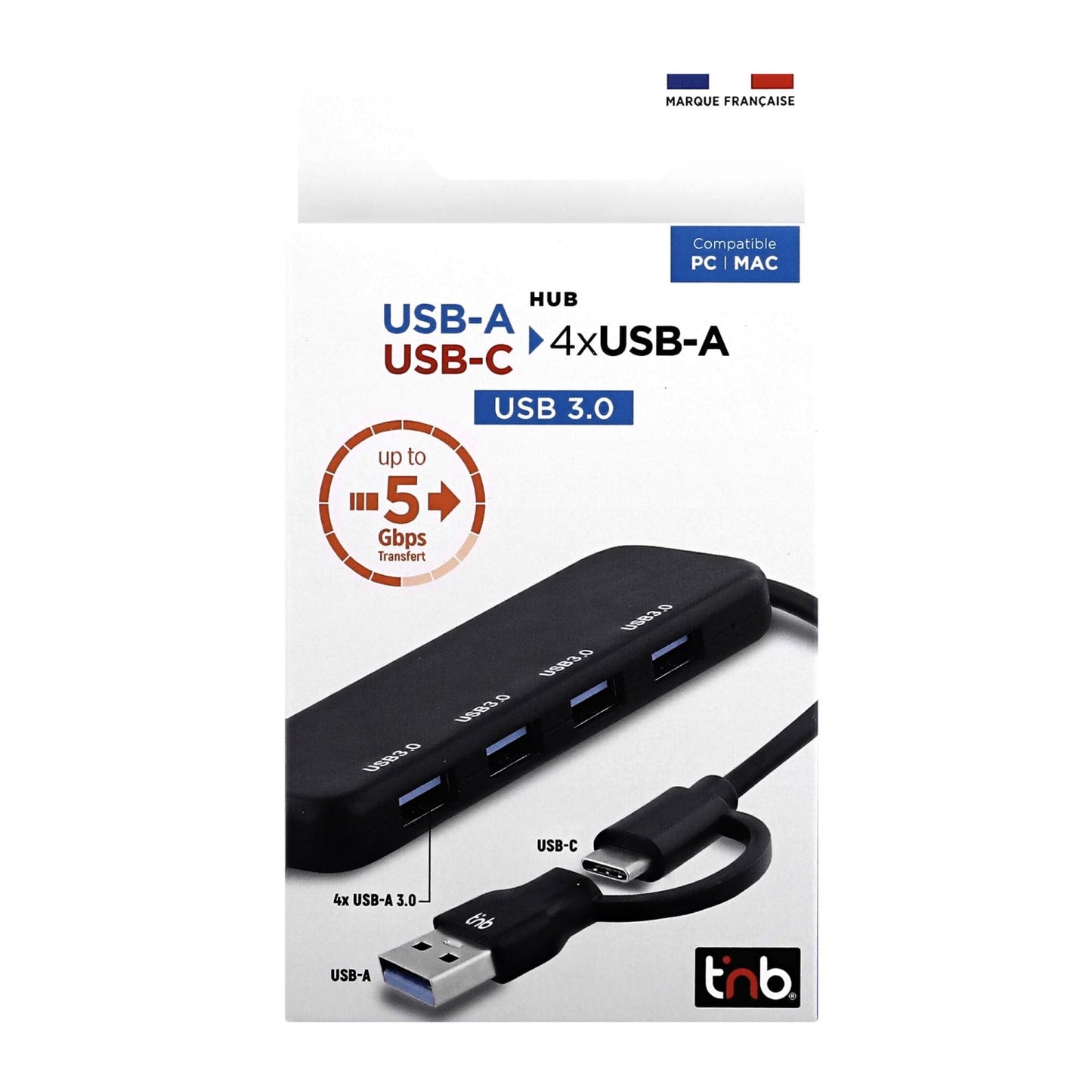 TNB HUB 4 ports USB-A 3.0