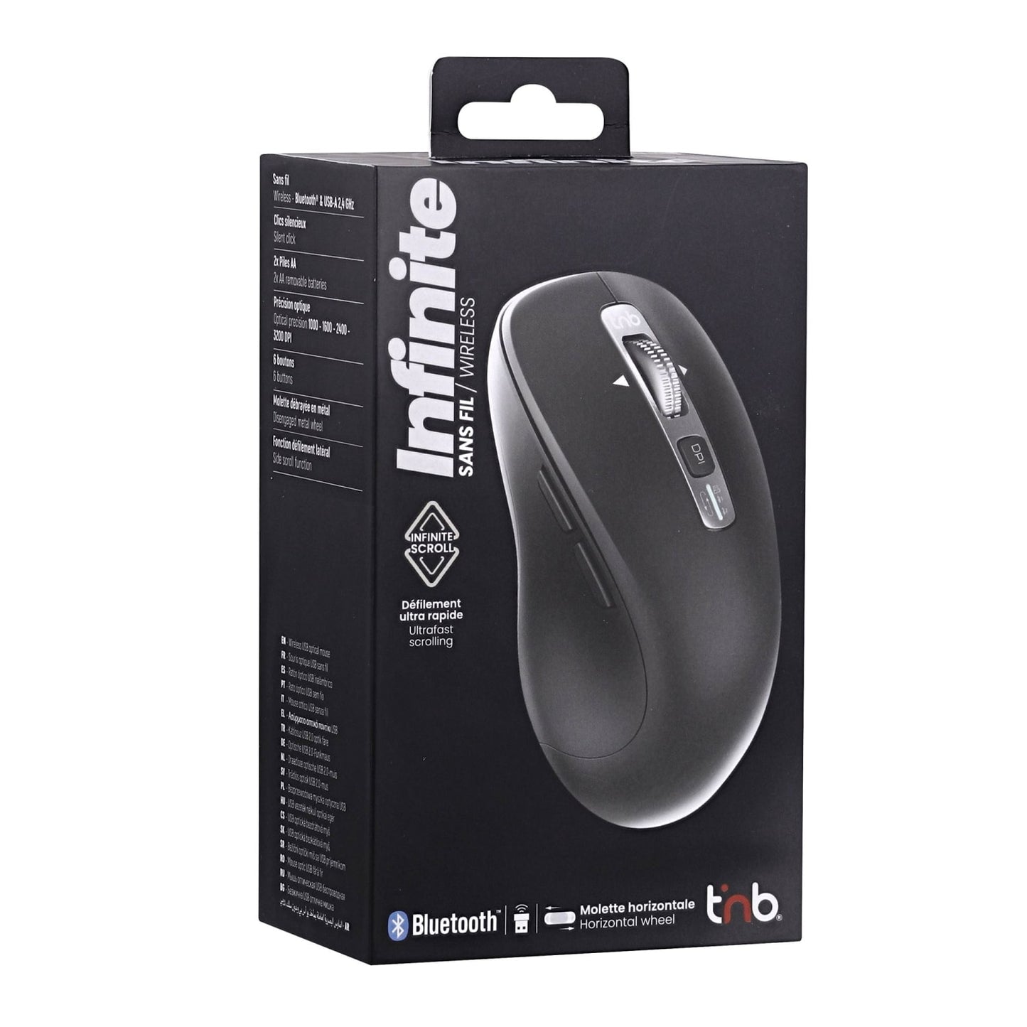 TNB Souris sans fil molette INFINITE