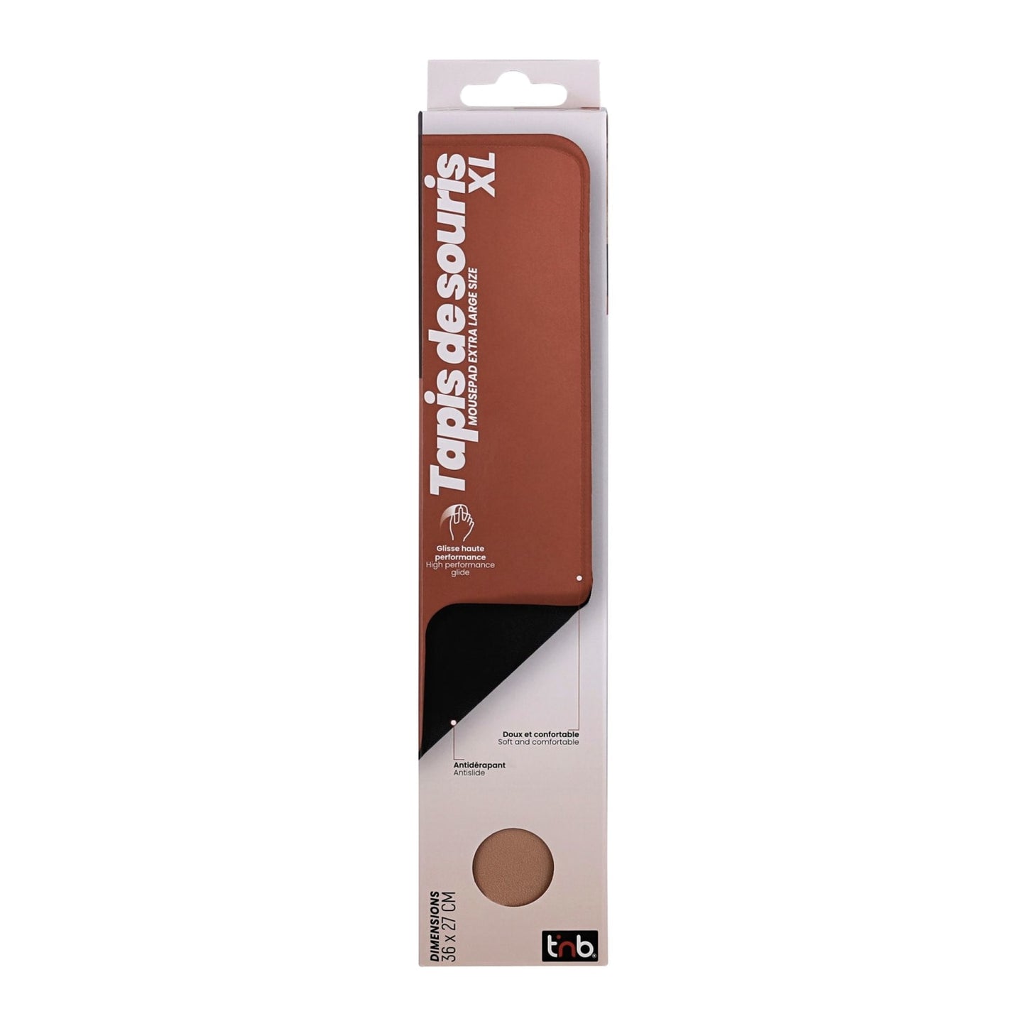 TNB Tapis de souris souple XL - rouge