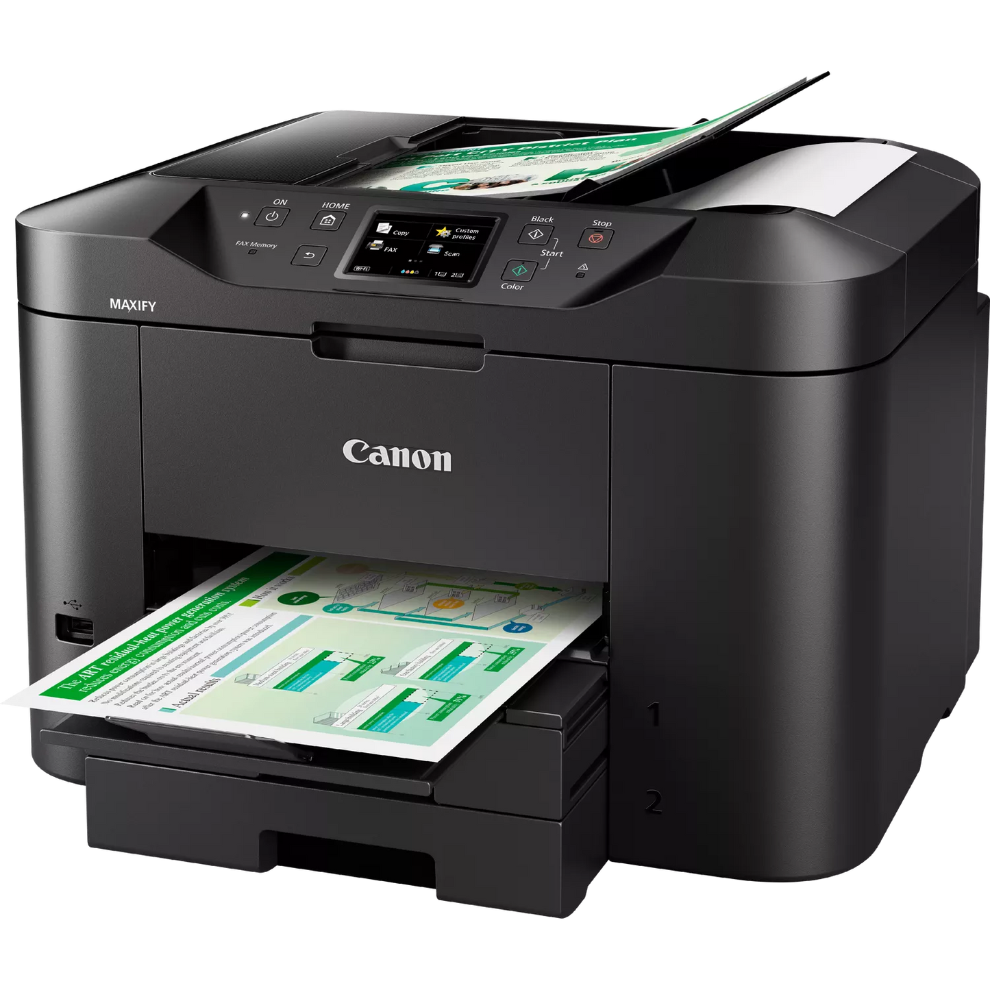 Canon MAXIFY MB2750 — Imprimante jet d’encre professionnelle 3-en-1 (Wi-Fi, Ethernet, recto-verso)
