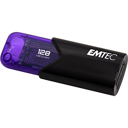 Clé USB EMTEC B110 Click Easy – 128 Go USB 3.2