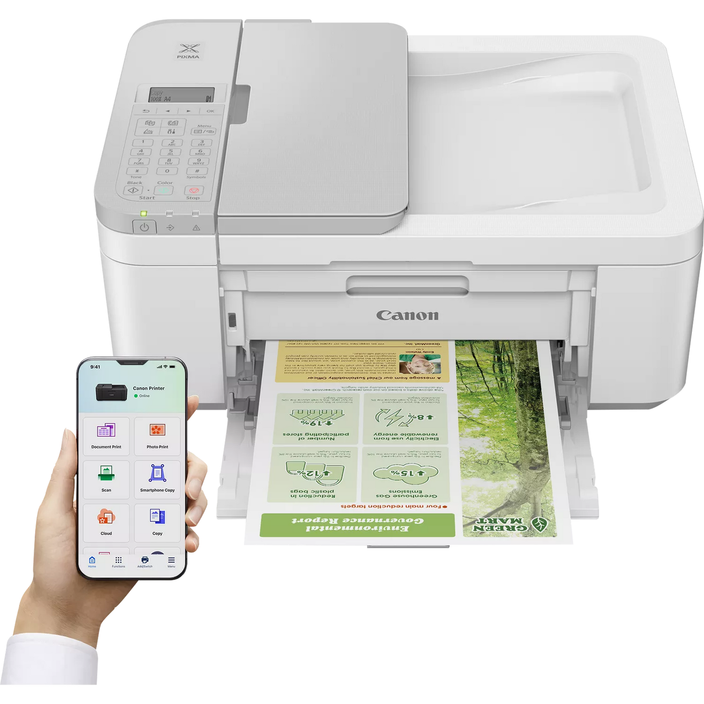 Canon PIXMA TR4756i Blanche
