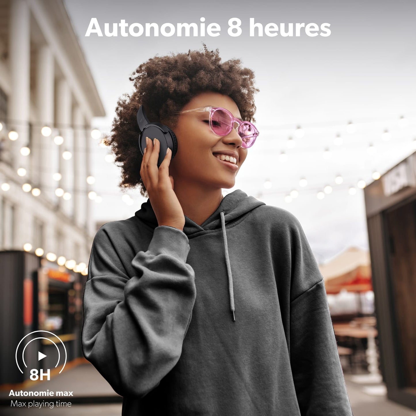 TNB Casque Bluetooth SINGLE 2 Noir