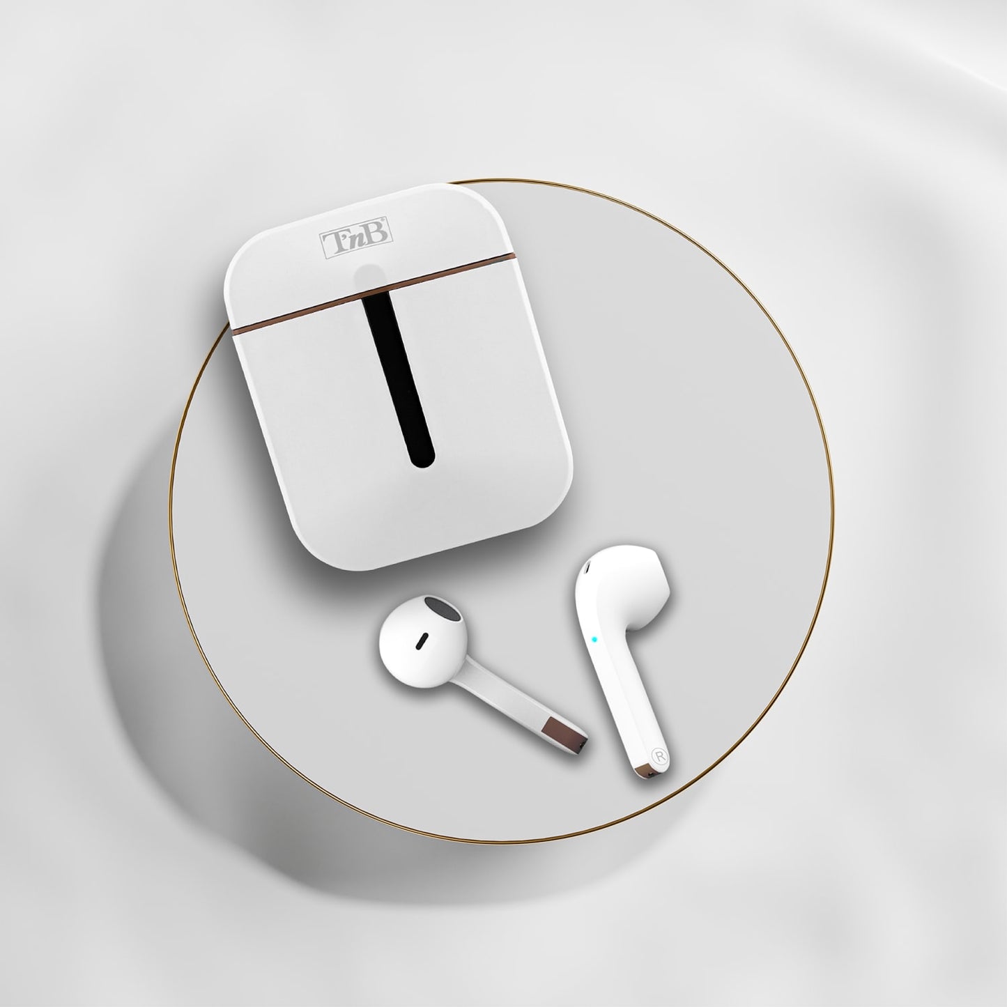 TNB Ecouteurs TWS ZIP Blanc