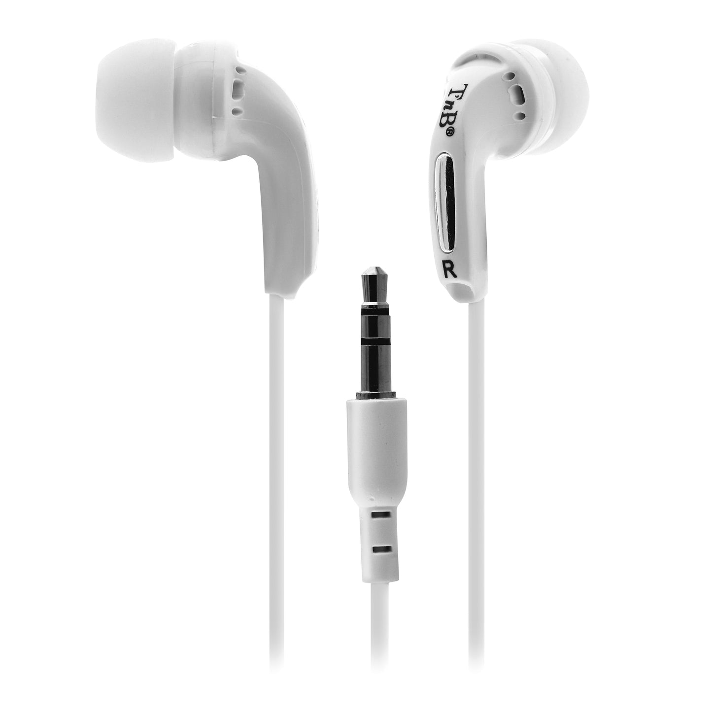 TNB Écouteurs filaires FIZZ – Jack 3,5 mm – Blanc