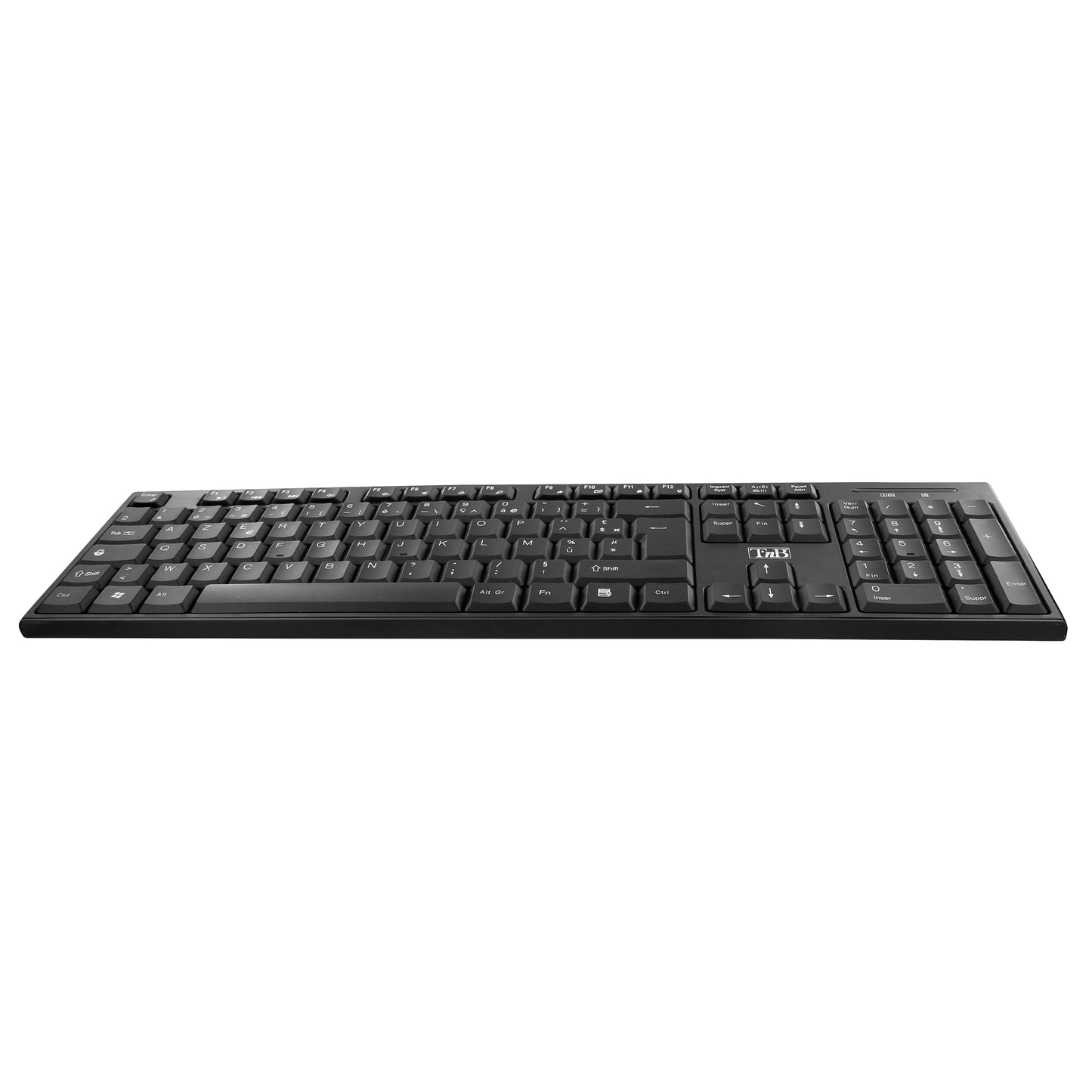 Clavier sans fil CLASSY noir – AZERTY (FR)