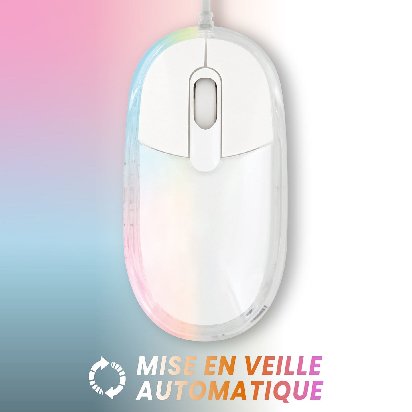 TNB Souris filaire lumineuse LUMY