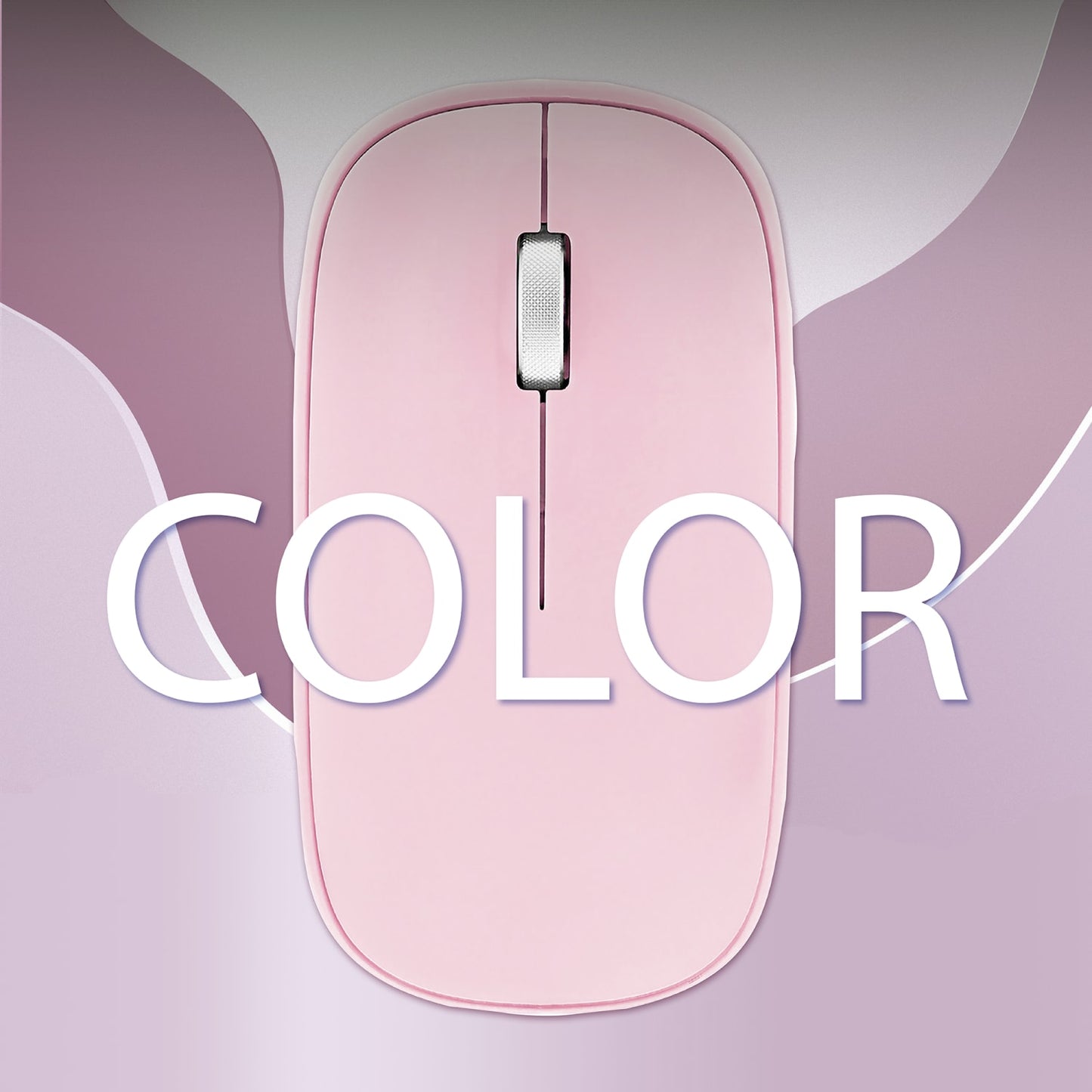 TNB Souris iClick color DUAL CONNECT rose