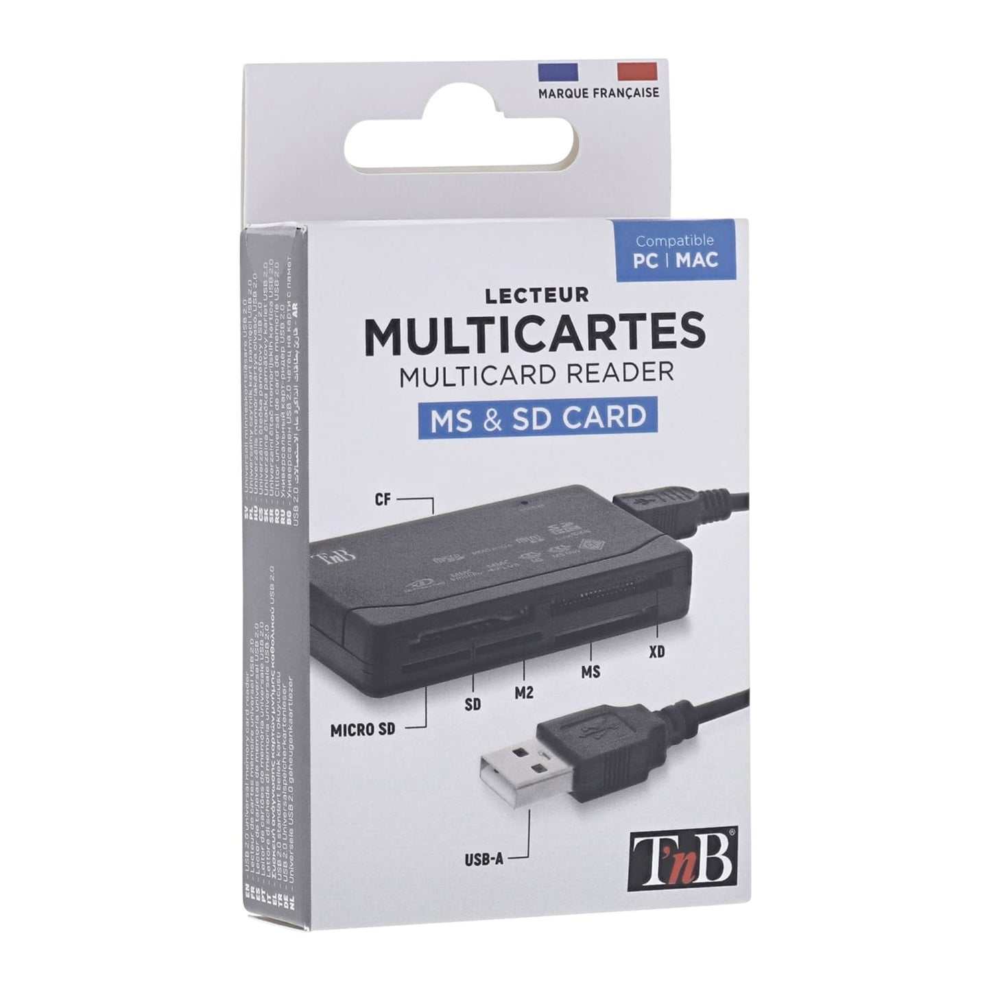 TNB Lecteur de cartes mémoire universel USB 2.0