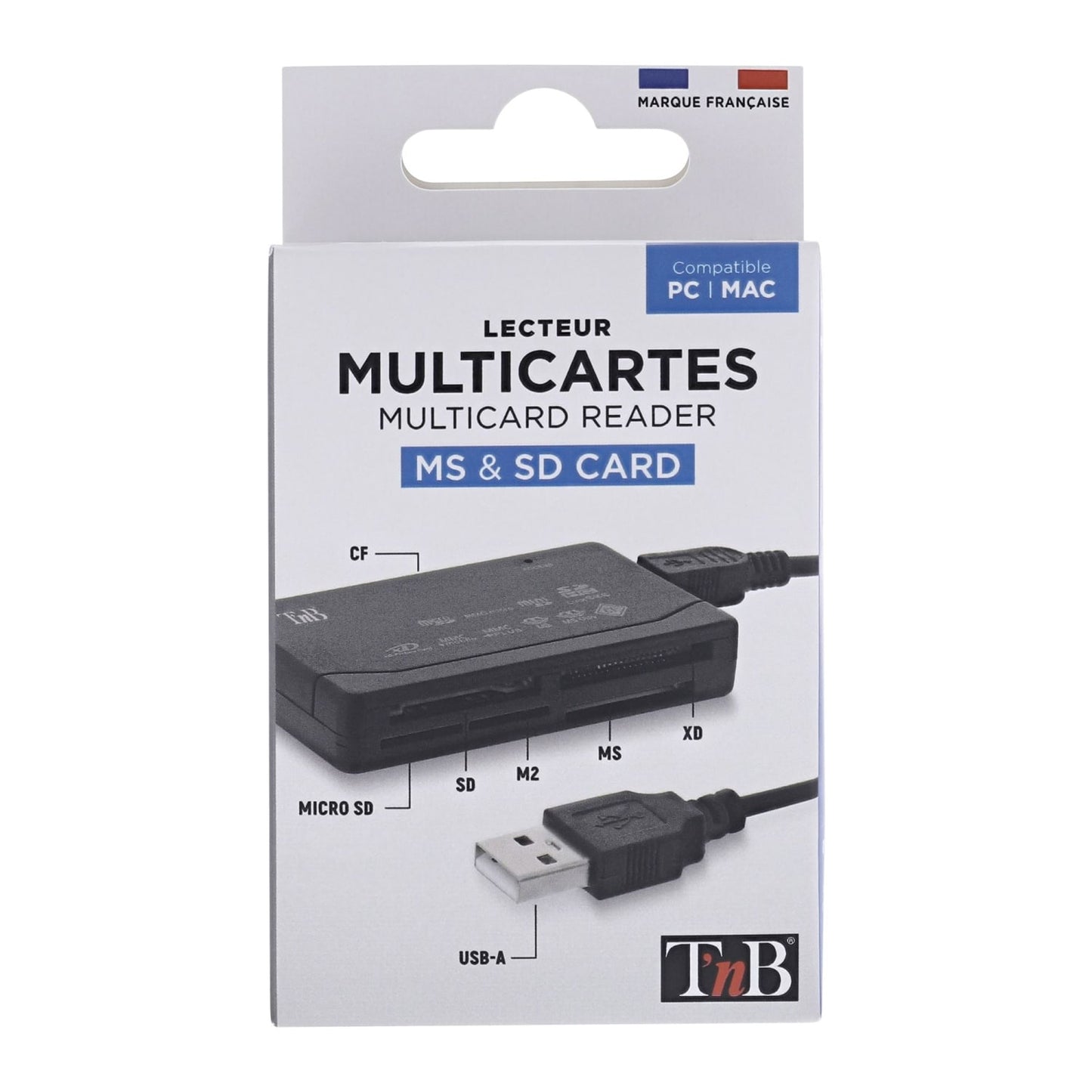 TNB Lecteur de cartes mémoire universel USB 2.0