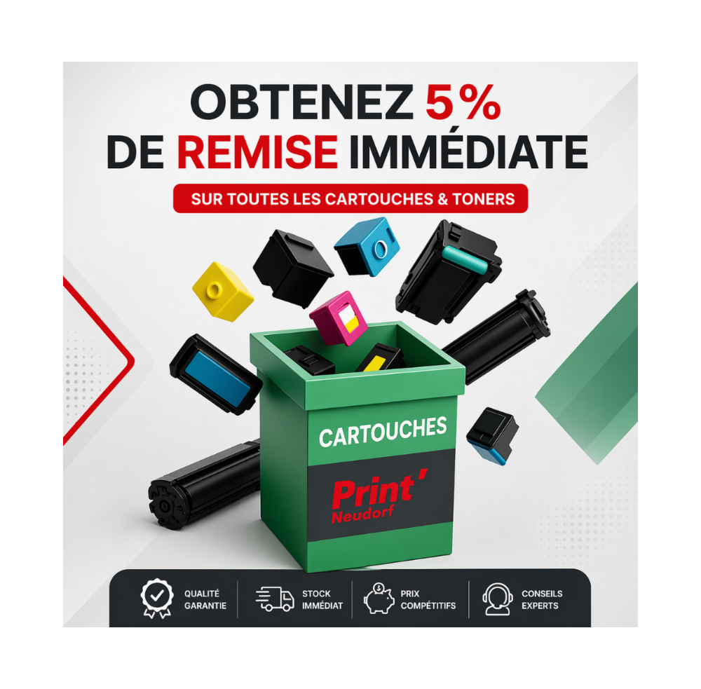 recyclage de cartouches d’encre Strasbourg Neudorf remise immédiate Print Neudorf