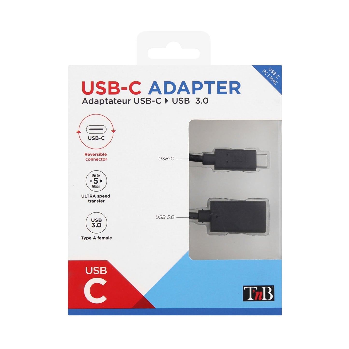 TNB Adaptateur USB Type-C vers USB-A 3.0