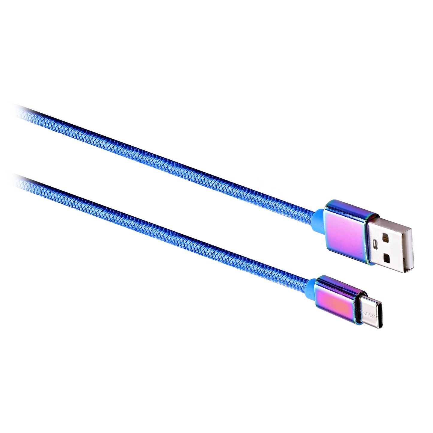 TNB Câble USB-C connecteurs iridium – Nylon tressé – 2 m