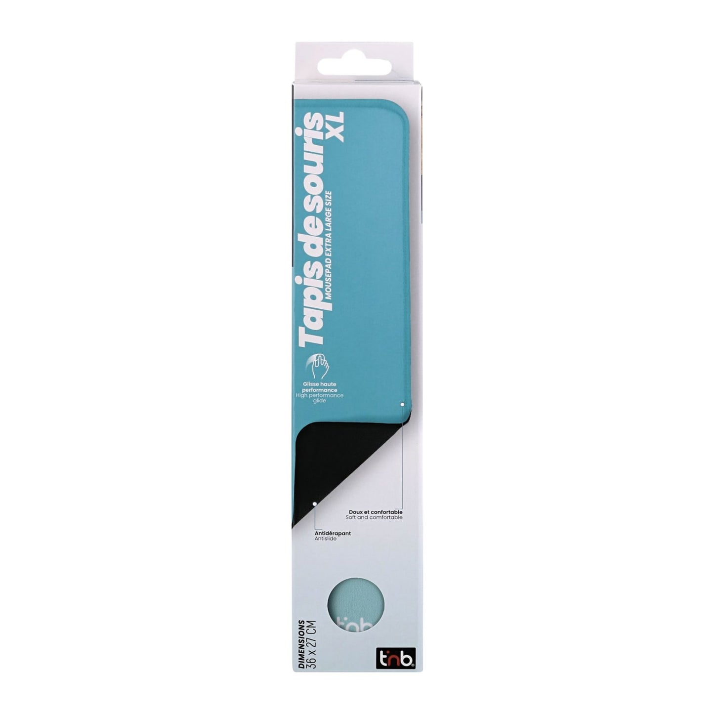 TNB Tapis de souris souple XL - bleu