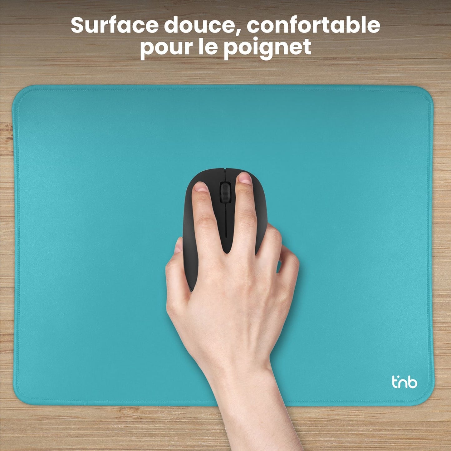TNB Tapis de souris souple XL - bleu
