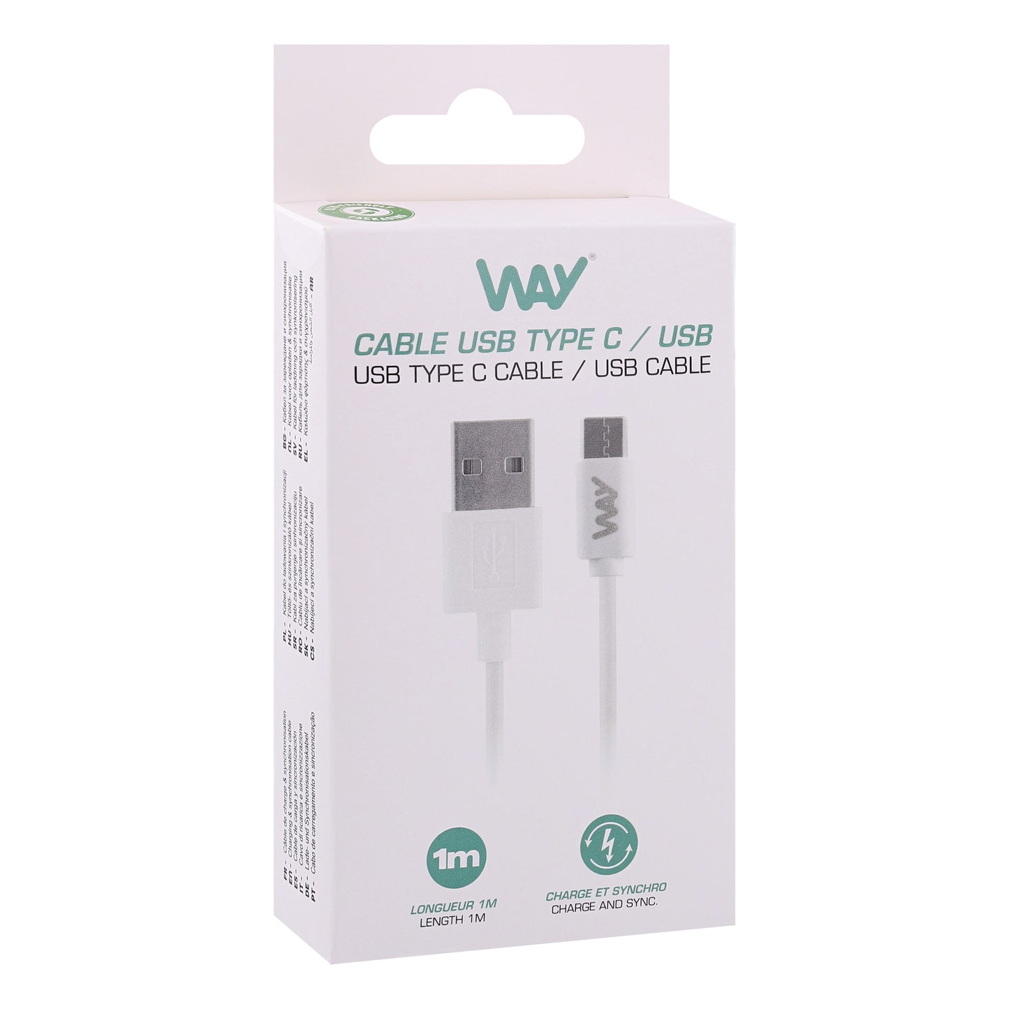 Câble USB / USB-C – 1 mètre
