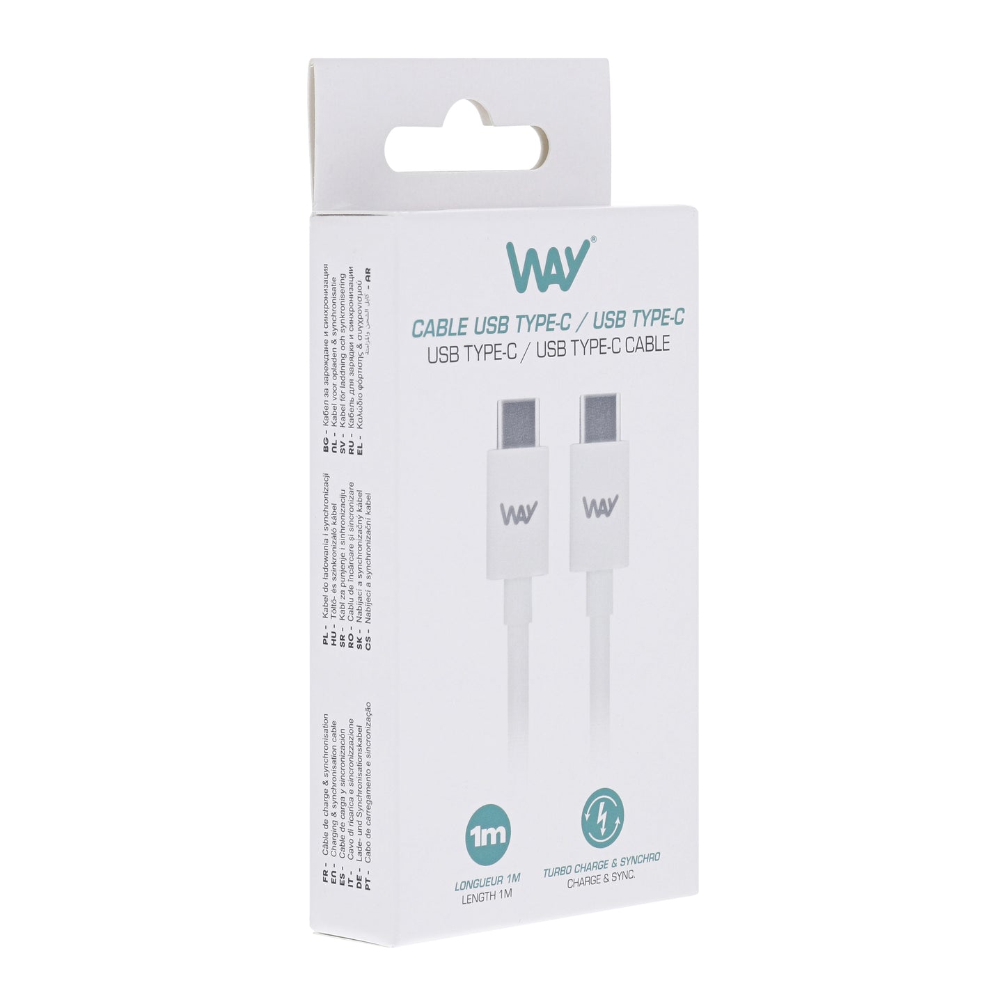 TNB Câble USB-C / USB-C – Charge rapide 20W (1 m)