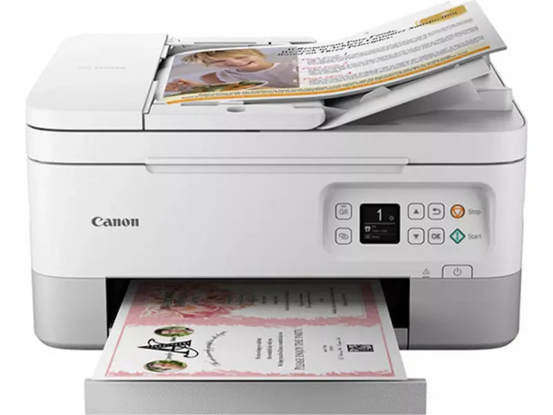 Canon PIXMA TS7451i — Imprimante jet d’encre couleur multifonction Wi-Fi (ADF, recto-verso)
