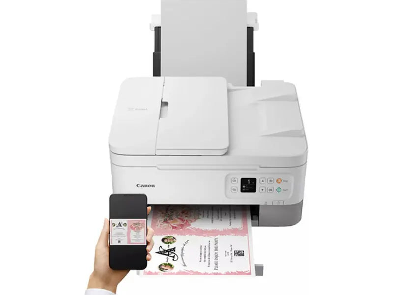 Canon PIXMA TS7451i — Imprimante jet d’encre couleur multifonction Wi-Fi (ADF, recto-verso)