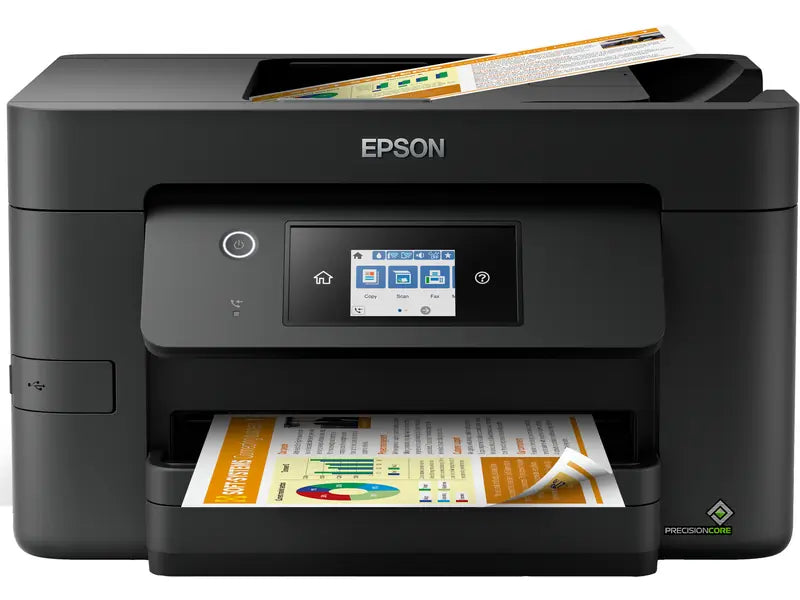 Epson WorkForce Pro WF-3820 — Imprimante jet d’encre 3-en-1 (Wi-Fi, Ethernet, recto-verso automatique)