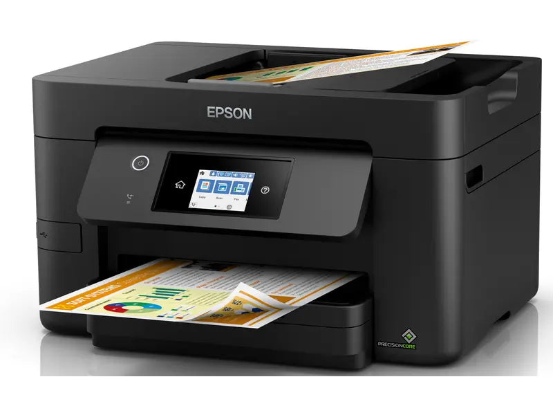 Epson WorkForce Pro WF-3820 — Imprimante jet d’encre 3-en-1 (Wi-Fi, Ethernet, recto-verso automatique)