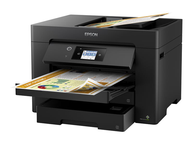 Epson WorkForce WF-7830DTWF — Imprimante jet d’encre A3, 4-en-1 (Wi-Fi, Ethernet, recto-verso intégral A3)